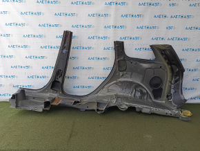 Jeep Grand Cherokee WK2 11-21 rear right quarter wing, sawn off, with B-pillar, graphite