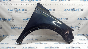 Kia Sorento 2021-2024 front right fender, blue B4U, dented, scratches