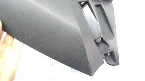 Left front bumper lip for Kia Sorento 21-24 HEV, PHEV structure, with US reflectors, scratches