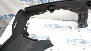 Kia Sorento 21-24 HEV rear bumper lip, PHEV structure for parking sensors without Park Assist, cracks, tears, missing fragments, scratches, deformed