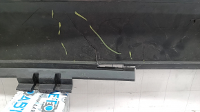 Kia Sorento 21-24 HEV rear bumper lip, PHEV structure for parking sensors without Park Assist, cracks, tears, missing fragments, scratches, deformed