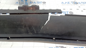 Kia Sorento 21-24 HEV rear bumper lip, PHEV structure for parking sensors without Park Assist, cracks, tears, missing fragments, scratches, deformed