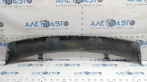 Front bumper center lip Kia Sorento 21-24 HEV, PHEV silver, scratches, chips