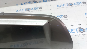 Front bumper center lip Kia Sorento 21-24 HEV, PHEV silver, scratches, chips