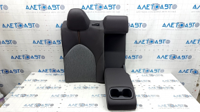 Right rear seat backrest for Toyota Camry v70 18-19, gray fabric, with armrest, dry-cleanable