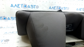 Right rear seat backrest for Toyota Camry v70 18-19, gray fabric, with armrest, dry-cleanable