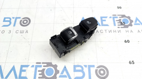 Rear left window lift control for Kia Sorento 21-26, black with chrome, automatic with heated seats