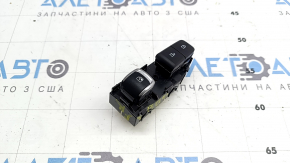 Front right window lift control for Kia Sorento 21-26, black with chrome, automatic with central locking buttons