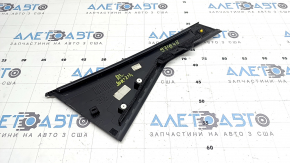 Rear left side door trim for Kia Sorento 21-26 HEV, PHEV, gloss black, glued