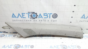 Upper right front pillar trim for Kia Sorento 21-26 HEV, gray, with tweeter, dry-cleanable, scratches