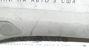 Upper right front pillar trim for Kia Sorento 21-26 HEV, gray, with tweeter, dry-cleanable, scratches
