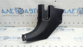 Lower left front pillar trim for Kia Sorento 21-26 HEV, PHEV, black, scratches