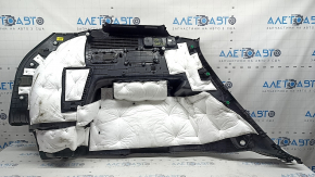 Right arch trim for Kia Sorento 21-24 HEV, black, without cigarette lighter, scratches, worn
