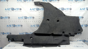 Left underbody protection for Toyota Highlander 20-26 hybrid, tears, wear, dents
