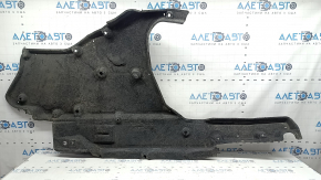 Left underbody protection for Toyota Highlander 20-26 hybrid, tears, wear, dents