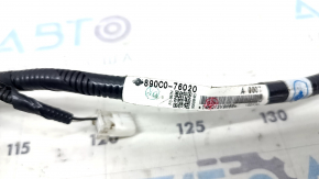 The rear left ABS sensor wire on a Lexus UX 19-26 has a broken connector.