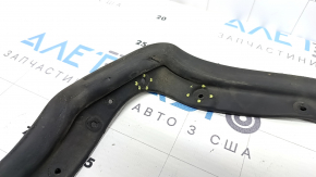 Lincoln MKZ 17-20 front hood seal with torn fasteners
