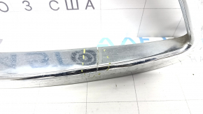 Right front bumper molding for Lincoln MKZ 17-20, chrome, crack, bumps
