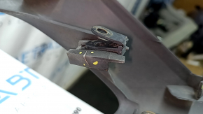 Lincoln MKZ 17-20 rear bare bumper, lower part, structure, scratches, dented, broken fasteners