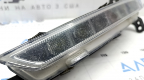 Left fog light for Lincoln MKZ 17-20, chipped, broken mount