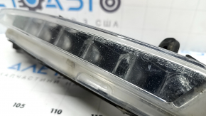 Left fog light for Lincoln MKZ 17-20, chipped, broken mount