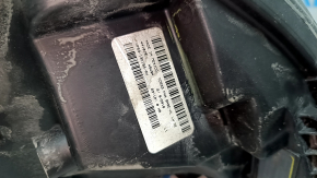Left front headlight assembly for Lincoln MKZ 2017-2019, level 7, LED type 2, chipped, needs polishing, spider web