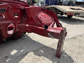 Front left quarter panel of Lexus UX 19-26 on the body, red, painted