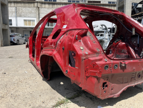 Quarter wing rear left Lexus UX 19-26 on the body, red, painted