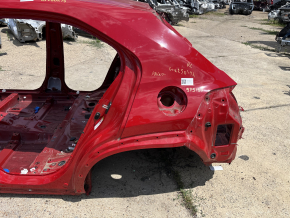 Quarter wing rear left Lexus UX 19-26 on the body, red, painted