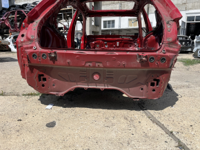 Lexus UX200 UX250h 19-24 rear panel for BSM, on the body, red, dented