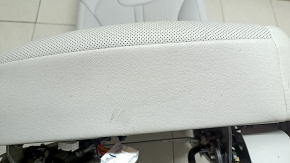 Left 2nd row seat for Kia Sorento 21-24 HEV, PHEV, perforated, gray leather, heated, dry-cleanable