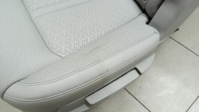Left 2nd row seat for Kia Sorento 21-24 HEV, PHEV, perforated, gray leather, heated, dry-cleanable