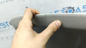 Kia Sorento 21-24 rear passenger seat trim, gray, scratches, needs dry cleaning, broken mount, cracked
