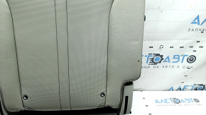 Rear seat backrest, 3rd row, right, Kia Sorento 21-24 HEV, gray leather, perforated, with headrest, dry-cleanable