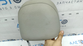 Front right headrest for Kia Sorento 21-24, gray leather, dry-cleanable