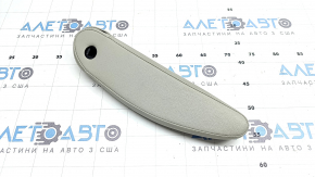 Armrest for the rear right seat (2nd row) Kia Sorento 21-24 HEV, PHEV, gray leather, with a plug