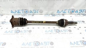 The rear right half shaft of a Lexus UX200 UX250h 19-24 is rusty and has stripped threads.