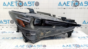 Right front headlight Mazda CX-5 17-20 AFS, LED, yellow reflector