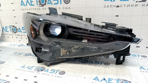 Right front headlight Mazda CX-5 17-20 AFS, LED, yellow reflector
