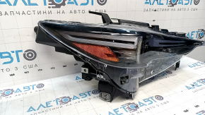 Right front headlight Mazda CX-5 17-20 AFS, LED, yellow reflector