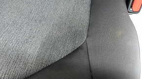 Passenger seat for Toyota Camry v70 18-19 with airbag, mechanical, heated, gray fabric, brown stitching, dry-cleanable