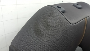 Passenger seat for Toyota Camry v70 18-19 with airbag, mechanical, heated, gray fabric, brown stitching, dry-cleanable