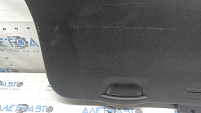 Kia Sorento 21-26 HEV, PHEV black electric trunk lid trim with handle, scratches, deformed plastic