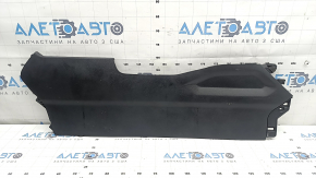Right side center console trim for Kia Sorento 21-24 HEV, PHEV, black, without console, worn