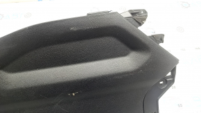 Right side center console trim for Kia Sorento 21-24 HEV, PHEV, black, without console, worn