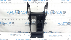 Kia Sorento 21-24 HEV, PHEV center console trim with cup holders, black, scratches