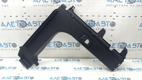 Right rear seat partition trim for Toyota Camry v70 18-24 hybrid, black, worn