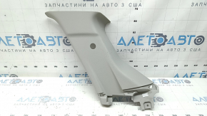 Right rear pillar trim panel in front of the window Kia Sorento 21-26 HEV, PHEV, gray, worn