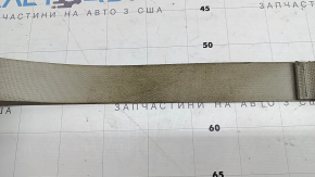Passenger seat belt with squib for Kia Sorento 21-26 HEV, PHEV, gray, dry-cleanable