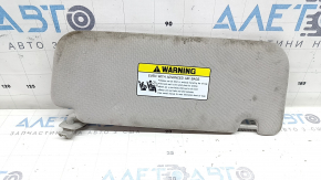 Left visor for Kia Sorento 21-24 HEV, PHEV, gray, with panoramic windows, without hook, dry-cleanable